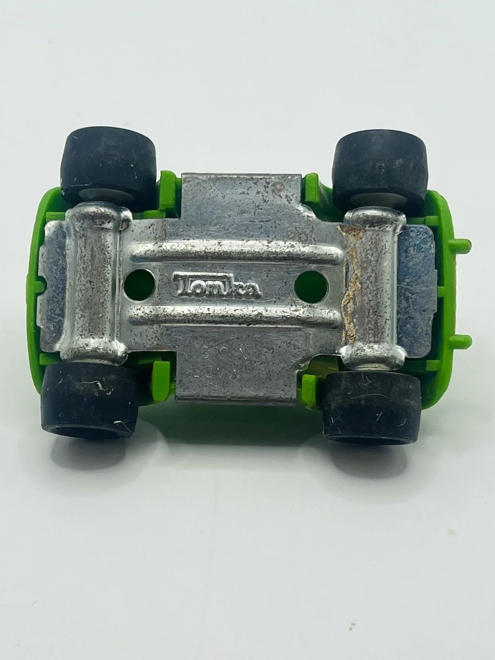 Vintage 1970's Tonka Totes Diecast Plastic Lime Green Baja Volkswagen VW Bug USA